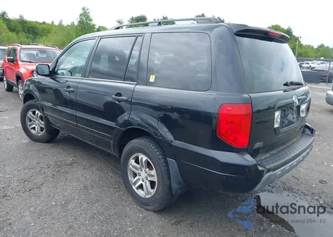 2004 Honda Pilot Ex-L from USA, damaged, VIN 5FNYF18514B000720